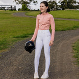Signature Full Seat Riding Breeches - White