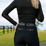 Rose Gold Stirrup Belt – Logo