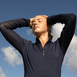 SPF 50+ Long Sleeve Base Layer - Navy