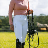 Signature Full Seat Riding Breeches - White