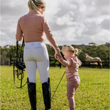 Signature Full Seat Riding Breeches - White