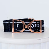 Rose Gold Stirrup Belt – Logo