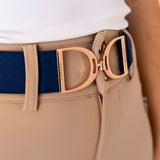 Rose Gold Stirrup - Navy