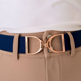 Rose Gold Stirrup - Navy