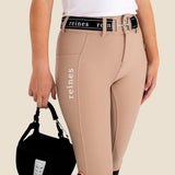 Silver Bling Bit Belt - Logo