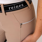 Silver Bling Bit Belt - Logo