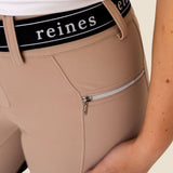 Silver Bling Bit Belt - Logo