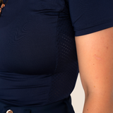 Short Sleeve Base Layer - Navy